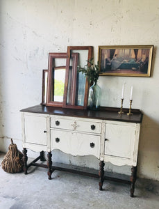 Gorgeous Antique  Jacobean Style Sideboard/Buffet