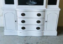 Load image into Gallery viewer, Beautiful Vintage Farmhouse China Cabinet