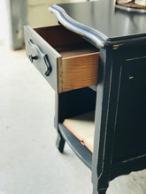 Load image into Gallery viewer, Vintage French Provincial Single Nightstand