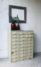 Load image into Gallery viewer, Awesome Vintage Industrial Parts Bin Drawers