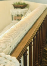 Load image into Gallery viewer, Gorgeous Vintage Tufted Sofa with Wood Frame