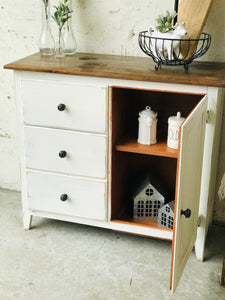 Adorable Farmhouse Storage Cabinet