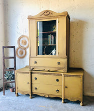 Load image into Gallery viewer, Married Antique Cabinet &amp; Buffet