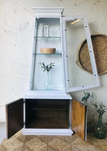Load image into Gallery viewer, Unique Vintage Display Cabinet