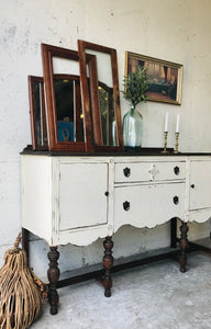 Gorgeous Antique  Jacobean Style Sideboard/Buffet