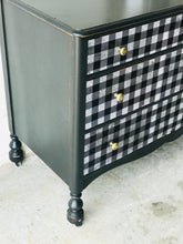 Load image into Gallery viewer, Amazing Antique Buffalo Check Dresser