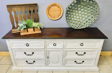 Load image into Gallery viewer, Classy Large Farmhouse TV Stand or Buffet