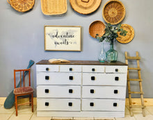 Load image into Gallery viewer, Adorable Vintage Farmhouse Dresser