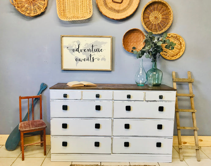 Adorable Vintage Farmhouse Dresser