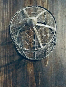 Farmhouse Chicken Wire Decor