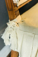 Load image into Gallery viewer, Gorgeous Antique Neutral Linen Settee