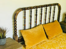Load image into Gallery viewer, Adorable Vintage Spindle Twin Bed Frame