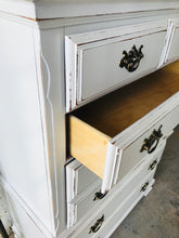 Load image into Gallery viewer, Stunning Farmhouse Tall Boy Chest of Drawers
