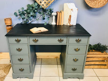 Load image into Gallery viewer, Modern Farmhouse Desk &amp; Chair