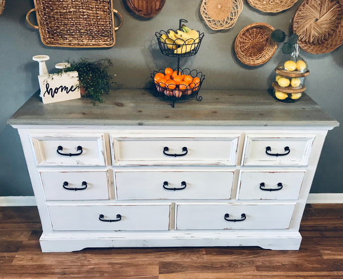 Gorgeous Farmhouse Buffet or TV Stand