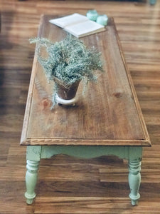 Perfect Mint Shabby Chic Coffee Table