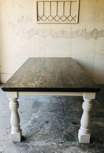 Large Chunky Farmhouse Table