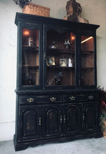 Load image into Gallery viewer, Moody Large Distressed China Cabinet