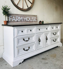 Load image into Gallery viewer, Stunning Large Vintage Farmhouse Buffet