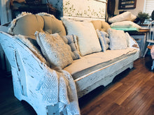 Load image into Gallery viewer, Gorgeous Reclaimed Coach/Buggy Wood Couch