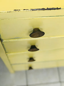 Vintage Industrial Metal Chest of Drawers