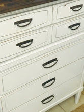 Load image into Gallery viewer, Vintage Farmhouse Chest of Drawers