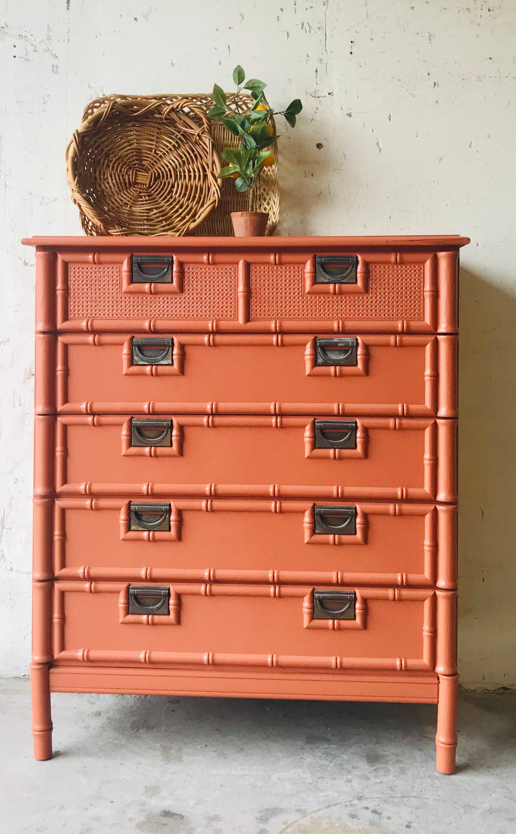 Stunning Vintage Boho Chest of Drawers – Farmhouse Friar Stunning Vintage Boho Chest of Drawers – Farmhouse Friar
