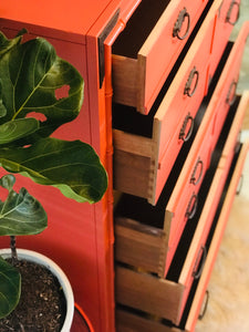 Bright Beautiful Vintage Chest of Drawers