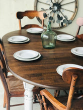 Load image into Gallery viewer, Stunning Farmhouse Table &amp; Chairs Set