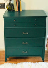 Load image into Gallery viewer, Modern Farmhouse Green Chest of Drawers