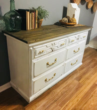 Load image into Gallery viewer, Beautiful Rustic Chic Buffet or Dresser