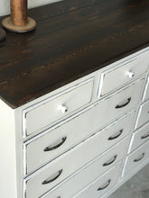 Load image into Gallery viewer, Pretty Vintage Farmhouse Dresser, Buffet, or Coffee Bar