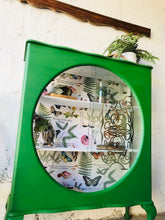 Load image into Gallery viewer, Unique Art Deco Curio Cabinet