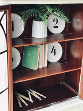 Load image into Gallery viewer, Pretty Petite Antique China Cabinet