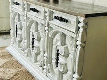 Load image into Gallery viewer, Stunning Vintage Farmhouse Buffet or TV Stand