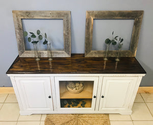 Beautiful Farmhouse TV Stand Cabinet