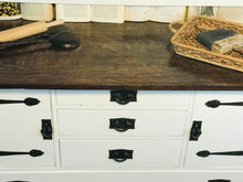 Load image into Gallery viewer, Solid Wood Farmhouse Buffet Table or TV Stand