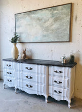 Load image into Gallery viewer, Gorgeous Large Vintage Farmhouse Buffet, TV Stand, or Dresser