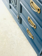 Load image into Gallery viewer, Stunning Large Vintage Buffet, Dresser, or TV Stand