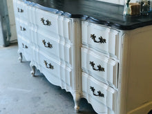 Load image into Gallery viewer, Gorgeous Large Vintage Farmhouse Buffet, TV Stand, or Dresser