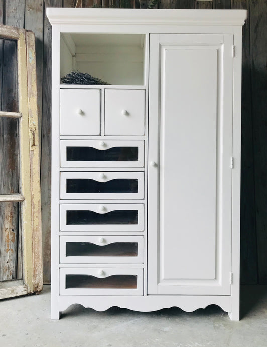 Large Modern Farmhouse Storage Armoire or Pantry