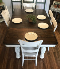 Load image into Gallery viewer, Amazing Antique Farmhouse Table &amp; Chairs