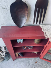 Load image into Gallery viewer, Primitive Accent Display Cabinet