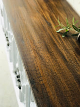 Load image into Gallery viewer, Stunning Large Vintage Farmhouse Buffet, TV Stand, or Dresser