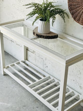 Load image into Gallery viewer, Modern Farmhouse Entryway or Sofa Table
