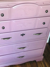 Load image into Gallery viewer, Lovely Vintage Pink Chest of Drawers