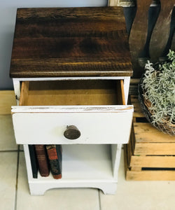 Adorable Farmhouse Nightstand Set (2)