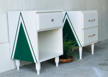 Load image into Gallery viewer, Unique MCM Mismatched Nightstand Set