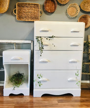 Load image into Gallery viewer, Pretty Garden Inspired Chest of Drawers &amp; Nightstand