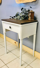 Load image into Gallery viewer, Pretty Vintage Sewing Side Table